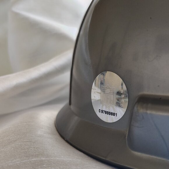 RAIDERS NFL Hard Hat Construction Helmet MSA LA Oakland Las Vegas Medium V-Gard - Picture 10 of 10